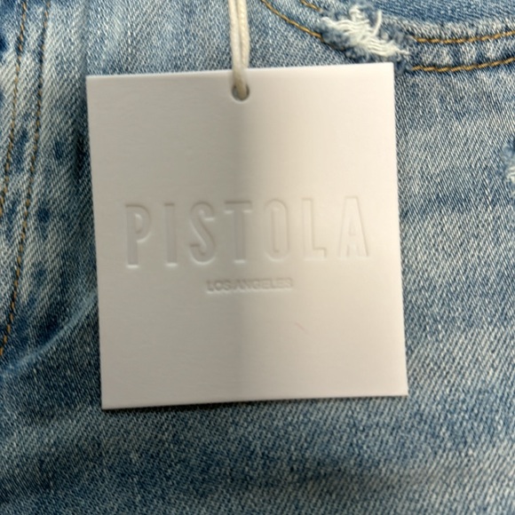 NWT PISTOLA DEVIN HIGH RISE MOM CUT OFF SHORTS WOMENS SIZE 27 - Picture 2 of 10